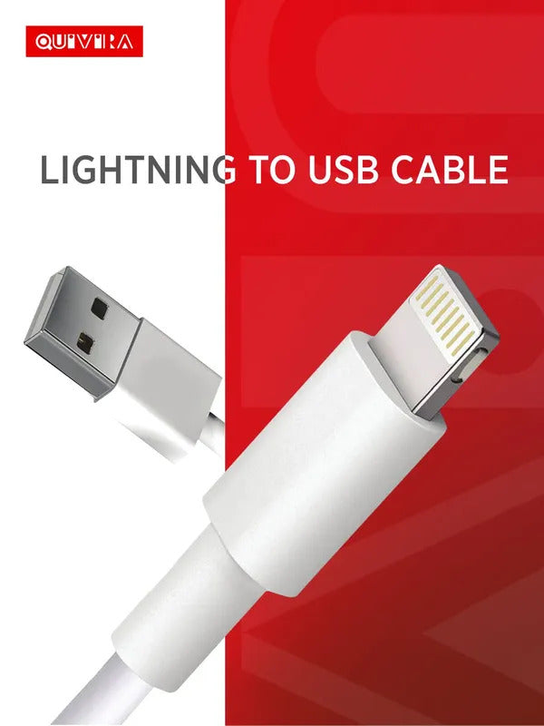 Кабель для зарядки iPhone c сертифицированным чипом, Lightning to USB 1м, 2.4A, зарядка для iphone, ipad, airpods