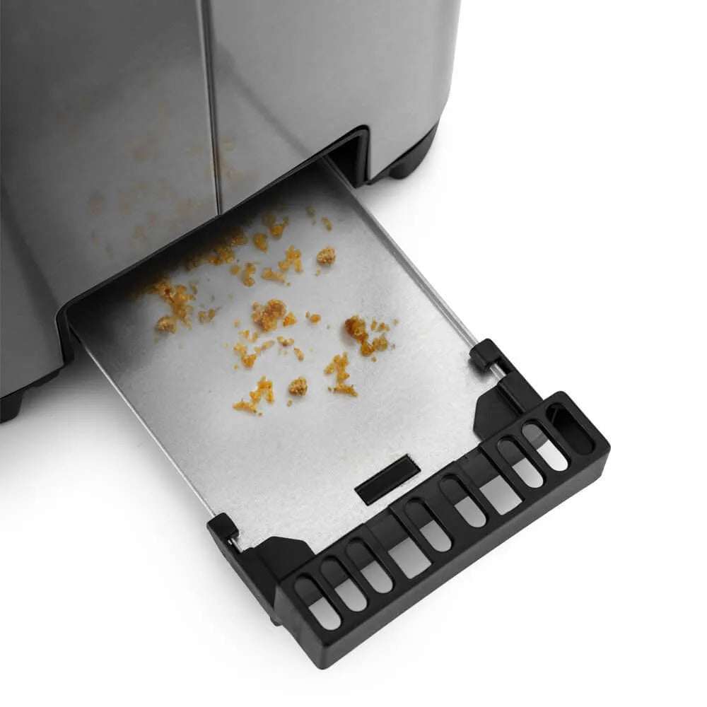 Kitfort Тостер KT-2047 (KT-2047) 850 Вт тостов - 2, серый металлик