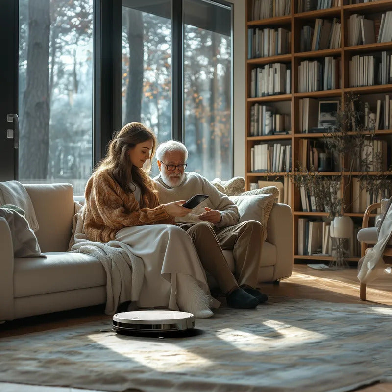 Робот-пылесос Neatsvor X520 с Алисой, Сухая и влажная уборка, 6000 па HEPA фильтр,5100mAh,Автозарядка, белый