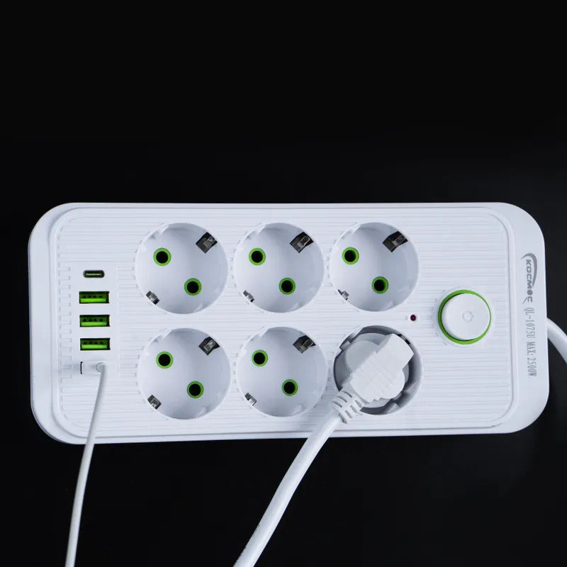 Удлинитель сетевой 5м, с USB