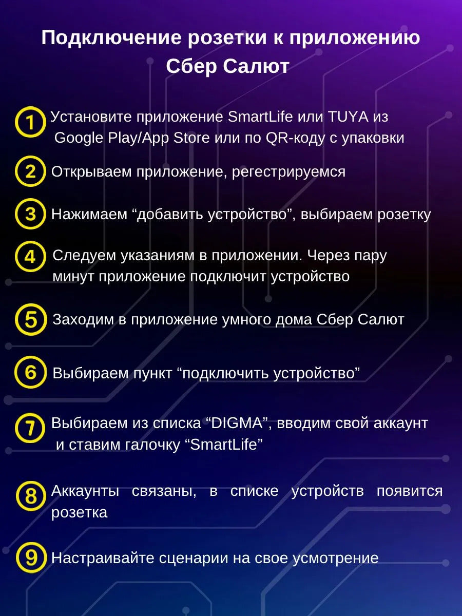 Умная розетка WiFi, 16А, умный дом с Алисой, Марусей, Google Assistant,розетка с таймером