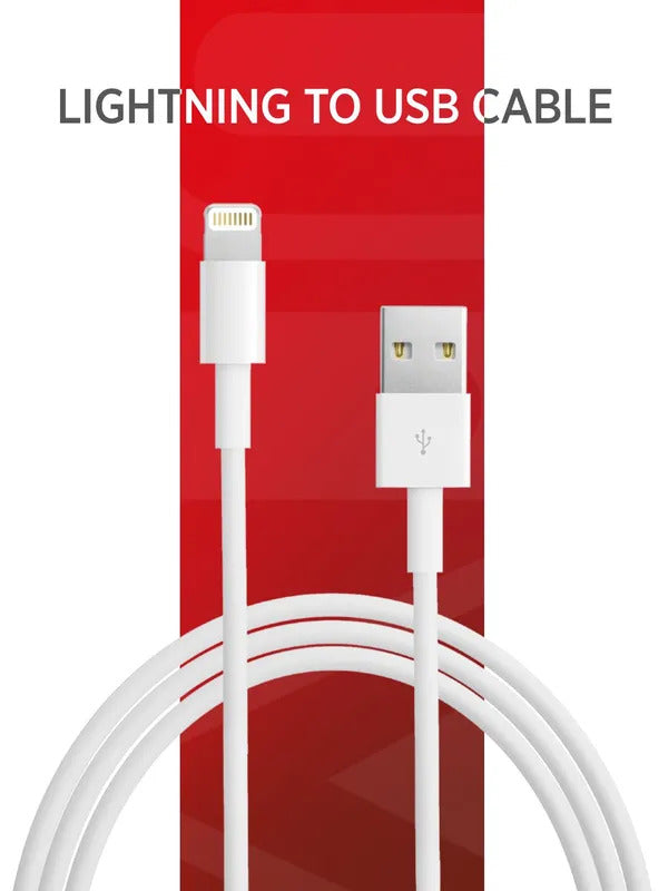 Кабель для зарядки iPhone c сертифицированным чипом, Lightning to USB 1м, 2.4A, зарядка для iphone, ipad, airpods