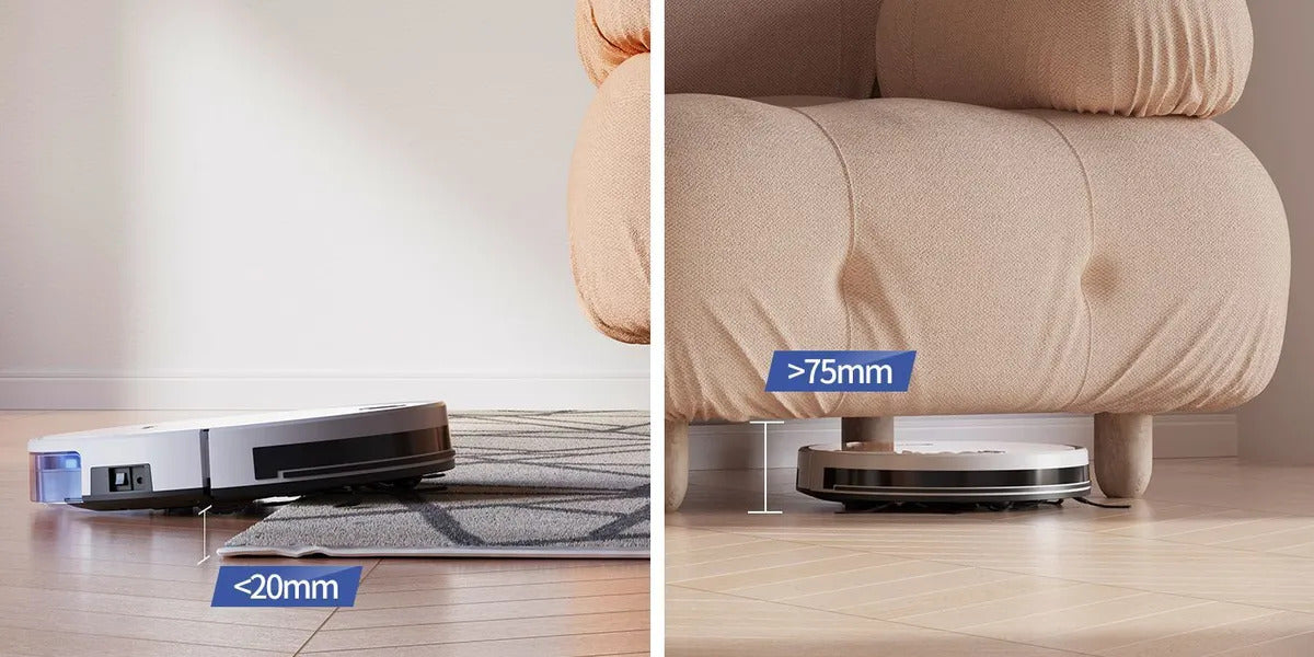 Робот-пылесос Neatsvor X520 с Алисой, Сухая и влажная уборка, 6000 па HEPA фильтр,5100mAh,Автозарядка, белый