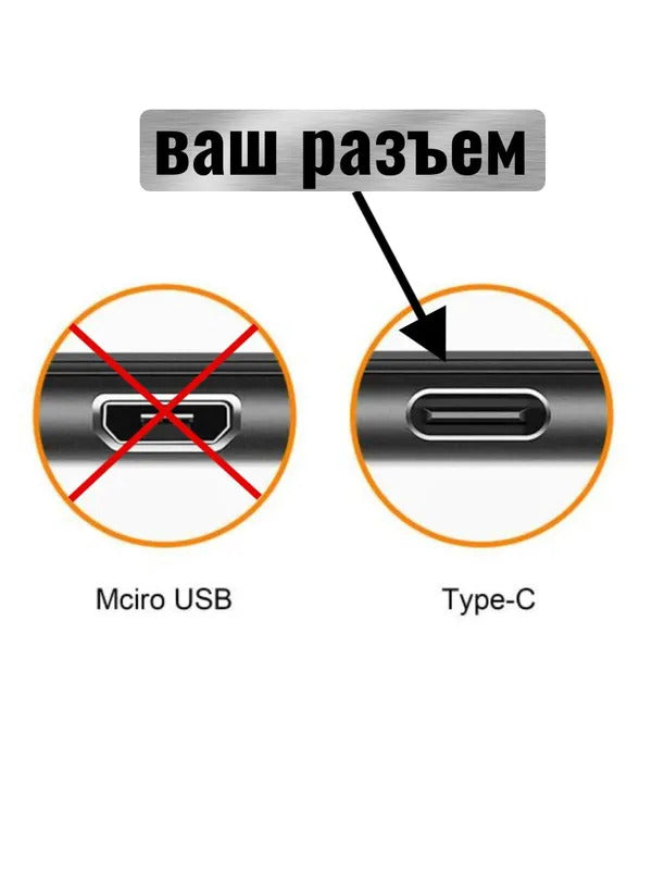 hoco Кабель для мобильных устройств USB 2.0 Type-A/USB Type-C, 1 м, черный